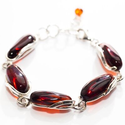 Cherry Amber Bracelet