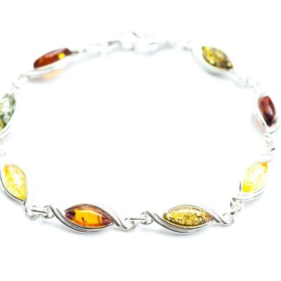 Elegant Multicolour Stone Bracelet