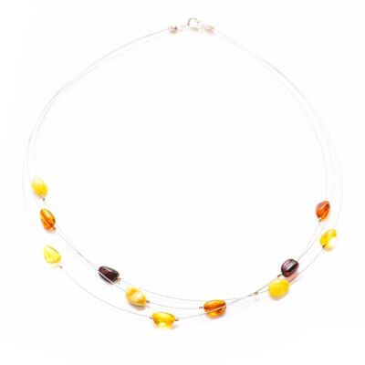 Stylish Multicolour Bead Necklace