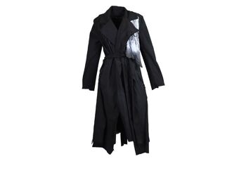 Manteau en cuir J. Azrael aw23 noir 4