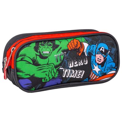 Pencil case The Avengers - 2 compartments - With zipper