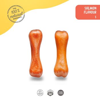 PLUTOS Cheese & Salmon Healthy Chew SMALL - 100% naturel, friandises pour chiens, produits à mâcher dentaires, produits à mâcher pour chiots, produits à mâcher pour chiens, yak, himalayen, protéines à mâcher, aliments pour animaux de compagnie, fournitures pour animaux de compagnie, animaleries 4