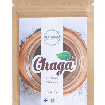 Chaga-Extrakt-Pulver