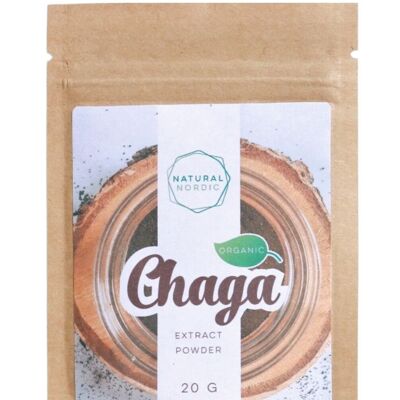 Chaga-Extrakt-Pulver