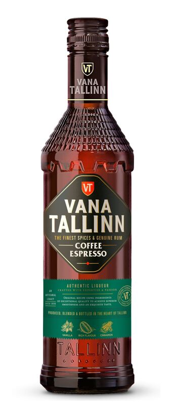 Vana Tallinn Coffee Espresso, végétalien et sans gluten, 35 %, 0,5 L 2
