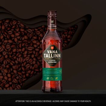 Vana Tallinn Coffee Espresso, végétalien et sans gluten, 35 %, 0,5 L 3