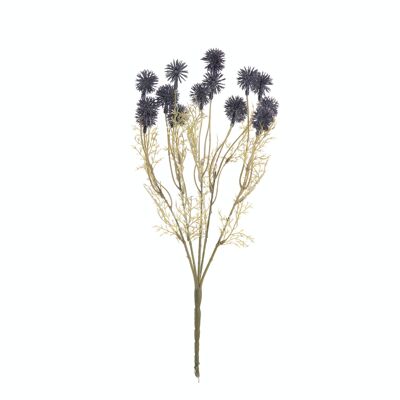 Künstlicher Blumenstrauß aus Bayberry, Stiellänge: 38 cm – Dunkelblau