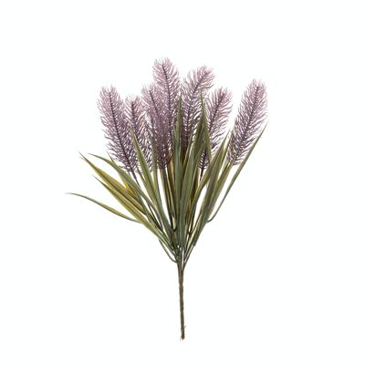 Bouquet de fleurs artificielles Bunny Bunch, longueur de la tige : 41 cm - Violet