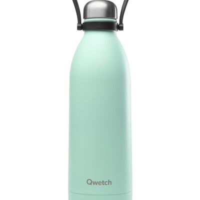 Thermo bottle pastel mint with handle - 1500 ml