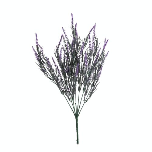 Bouquet of lavender artificial flowers, stem length: 38cm - Purple