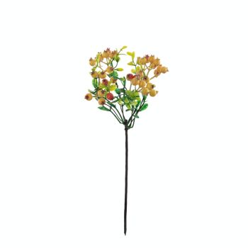 Branche de baie, longueur : 28,5 cm - Jaune