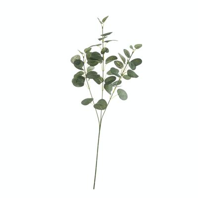 Künstlicher Blumenzweig, Länge: 68 cm – Grün
