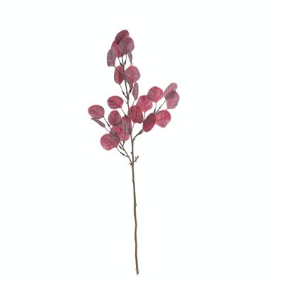 Künstlicher Blumenzweig, Länge: 68 cm – Rot