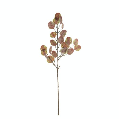 Artificial flower branch, length: 68cm - Autumn green
