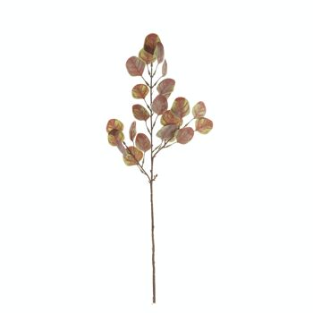 Branche de fleurs artificielles, longueur : 68 cm - Vert d'automne