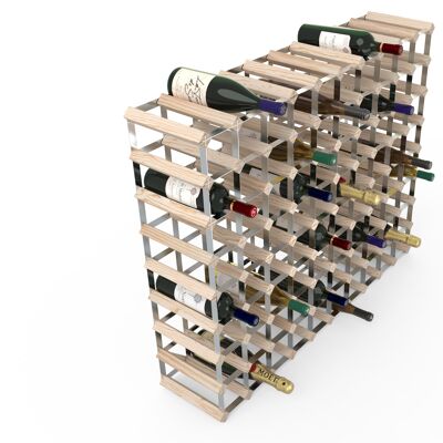 90 Bottle Wine Rack - Natural Pine (Self-Assembly)