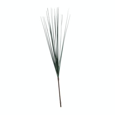 Rama de flor artificial de hierba de cebolla, 32 cm de largo