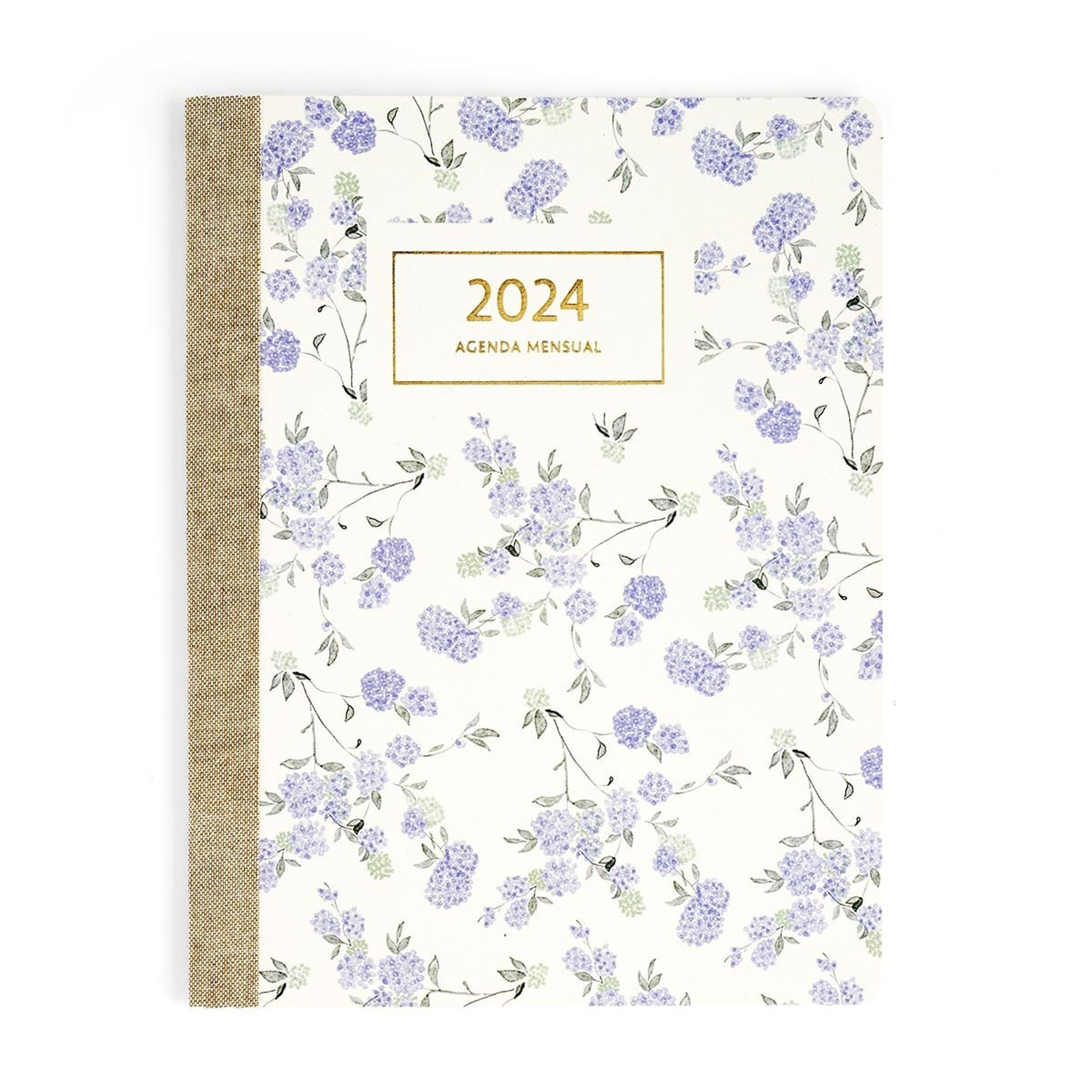 Buy wholesale Lavender Monthly Agenda 2024 (Spanish) - 12 months
