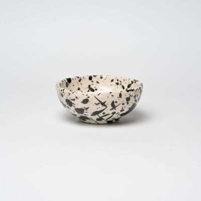 Ceramic Mini Bowl Ø9 / Black and White - GALAXY