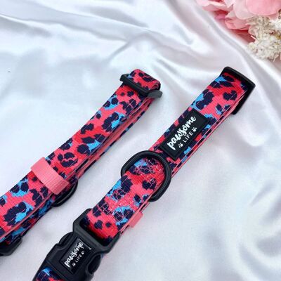 Sassy Leopard Dog Collar