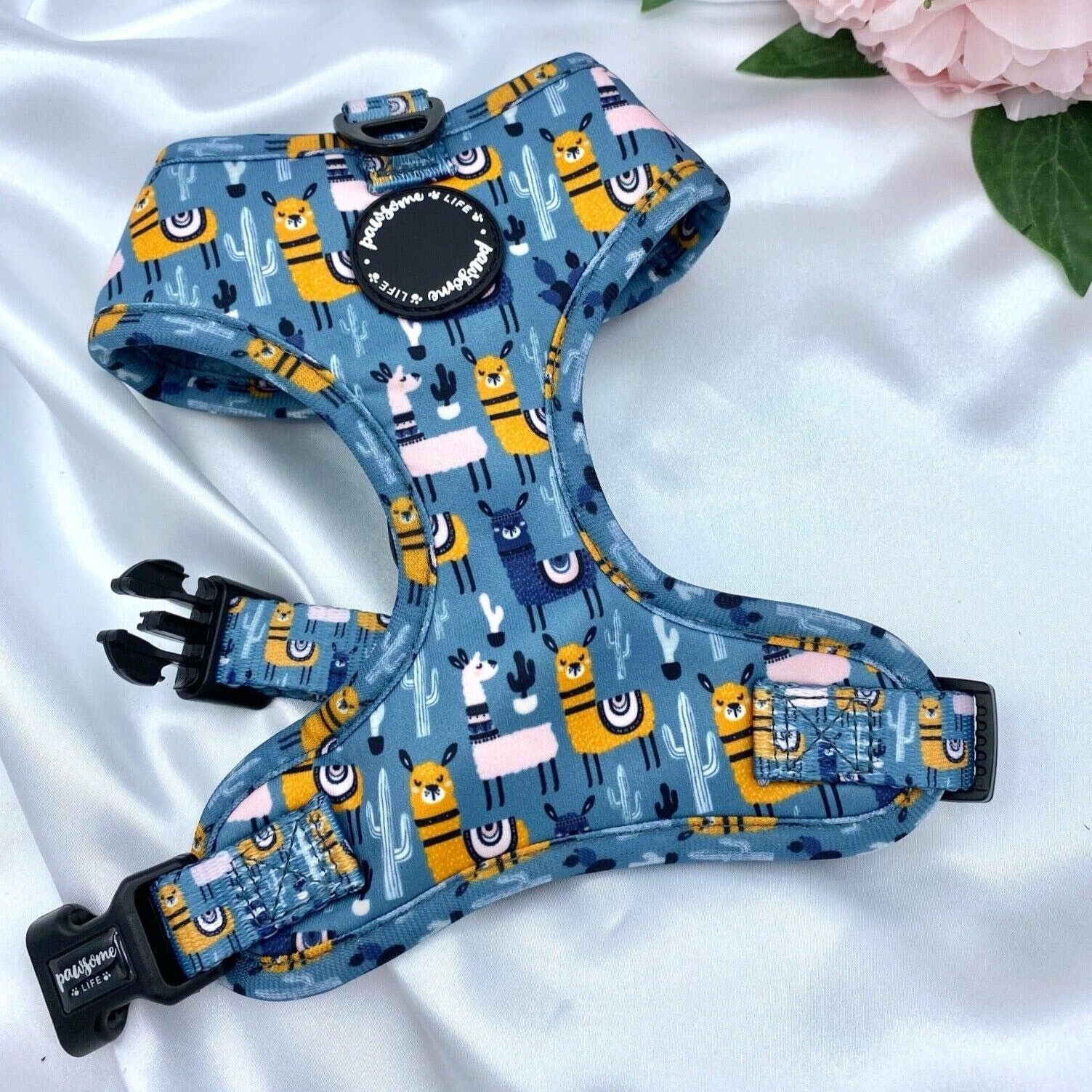 No Prob-Llama Imbracatura regolabile per cani regolabile piccola media grande