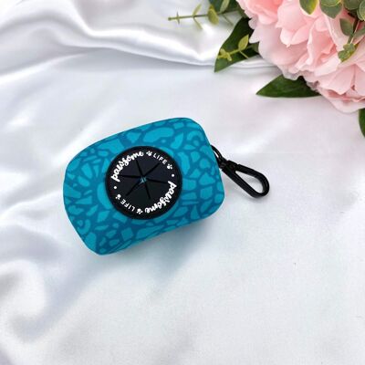 Dark Teal Poop Bag Holder