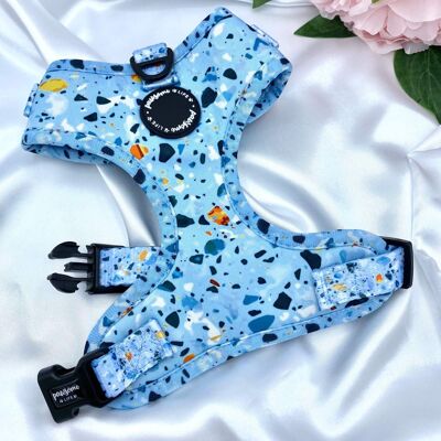 Terrazzo Dog Harness Adjustable Small Medium Large