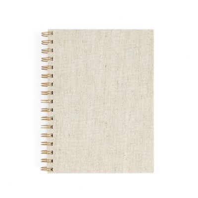 Wyro A5 Canvas Canvas-Notizbuch (Recyclingpapier)