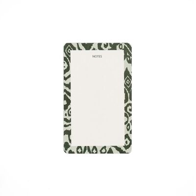 Green Ethnic Notepad