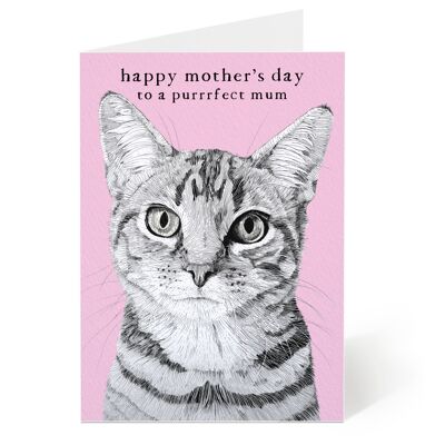 Purrrfect Mum - Carte Fête des Mères