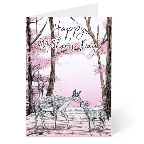 Mother's Day Deer Card