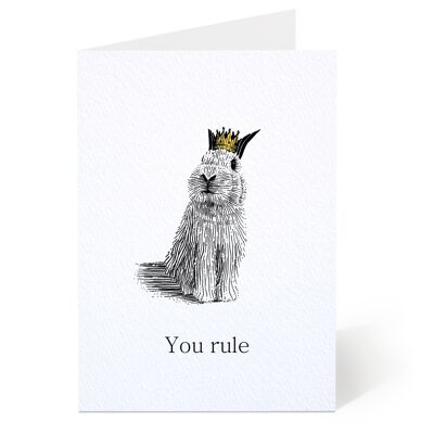 You Rule Encouragement Card