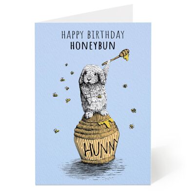 Honeybun Birthday Card