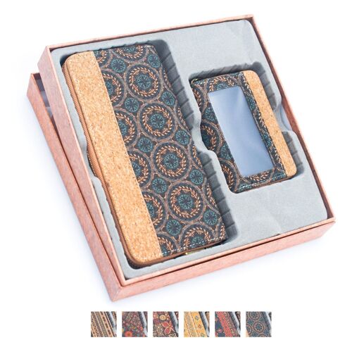 Gift Boxed Set Cork purse wallet HY-011