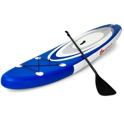 10 Fuß aufblasbare Stand -up -Paddel -Surfbrett mit Tasche ZAS9847