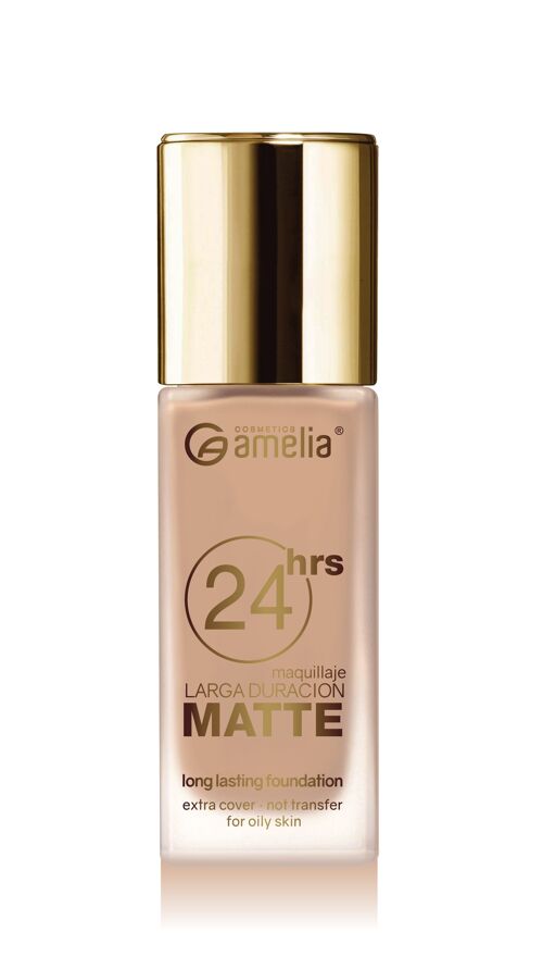 Maquillaje liquido matte golden