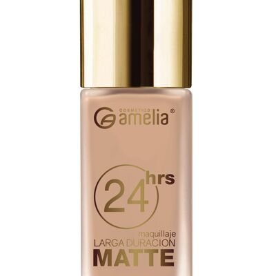 Maquillaje liquido matte golden