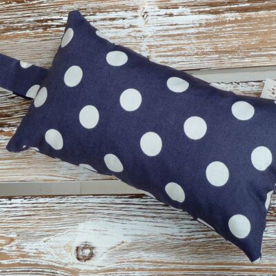 Eco water dog toy rectangle Dots.for.Dogs. night blue