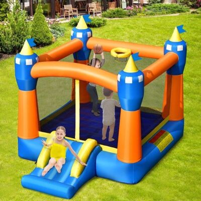 Kinder aufblasbare Bounce House Magic Castle mit großem Sprungbereich ohne Gebläse