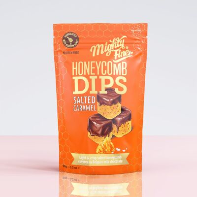 Salted Caramel Honeycomb Dips 90g