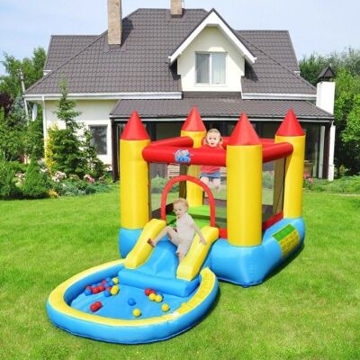 Aufblasbare Kinder rutschen Bounce House mit 580W -Gebläse