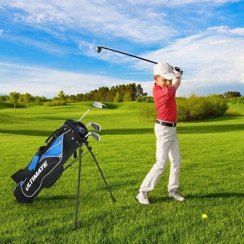 Kompletter Golfclub für Kinder im Alter von 8 bis 10 Blau