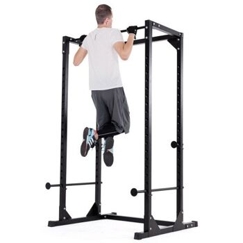 Kinning-up squat rack Renforce un rack d'haltères réglable 1