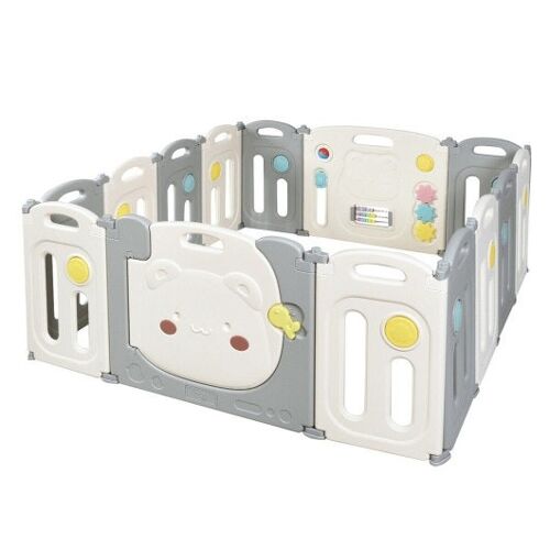 14-panel-faltbare Baby-Spielstall-Sicherheitshof mit Aufbewahrungsbeutel