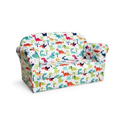 Doppelkinder Dinosaurier -Sofa Kinder Armlehnen Couch ZAS10862