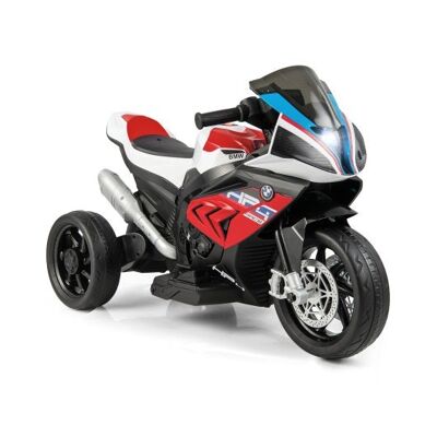 12 V lizenziertes BMW Kids Motorrad-Fahrzeug für 37-96 Monate alte Kinder-Rot