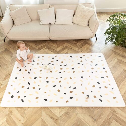 Hakuna Matte große Puzzlematte für Baby «Konfetti» 1,8 x 1,2 m