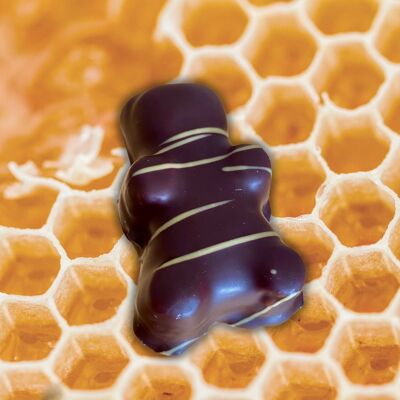 Raymond l'ourson Marshmallow schwarzer Einband – Honey (Box mit 4 Bären zum Verkauf)