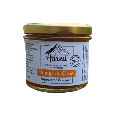 EXTRA Corsican orange marmalade 120G - 65% fruit