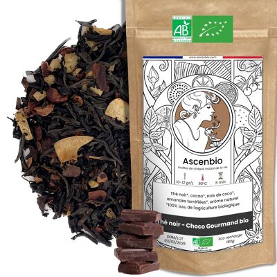 Schwarzer Tee – Bio-Gourmet-Schokolade